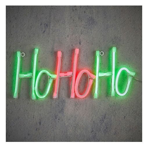 Εικόνα της Χριστουγεννιάτικο Φωτιστικό Luca Lighting Neon Ho-Ho-Ho LED 16cm 1175237