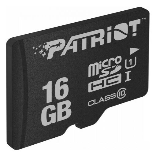 Εικόνα της Κάρτα Μνήμης microSDXC Patriot LX Series 16GB Class 10 UHS-I PSF16GMDC10