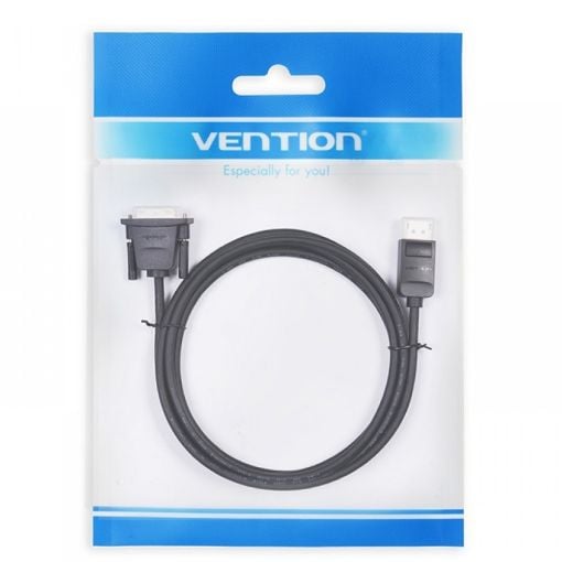 Εικόνα της Καλώδιο Vention DisplayPort to DVI 1m Black HAFBF