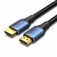 Εικόνα της Καλώδιο Vention HDMI v2.1 Aluminum Alloy Type Braided 2m Blue ALGLH