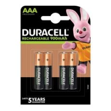 Εικόνα της Επαναφορτιζόμενες Μπαταρίες Duracell Recharge AAA NiMH 1.2V 800mAh 4τμχ