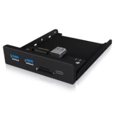 Εικόνα της RaidSonic Icy Box Front Panel with USB 3.0 Type-C & Type-A Hub IB-HUB1417-I3