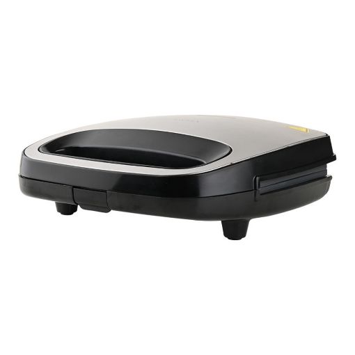 Εικόνα της Τοστιέρα Estia Black & Inox 2 Θέσεων 750w με Αποσπώμενες Αντικολλητικές Πλάκες 06-35563