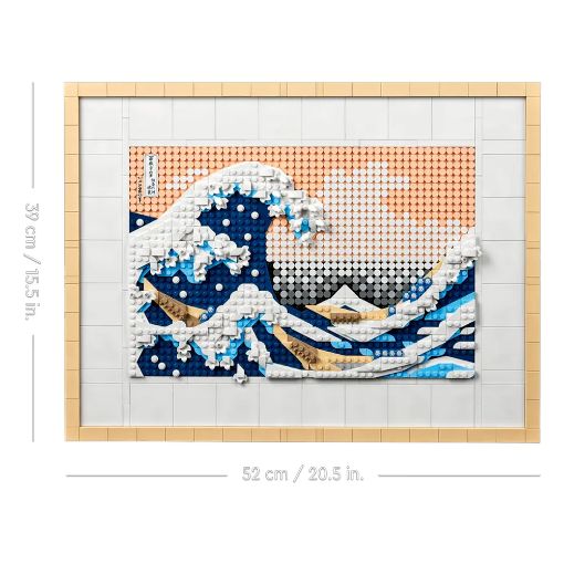 Εικόνα της LEGO Art: Hokusai, The Great Wave 31208