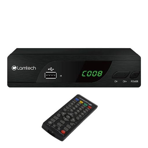 Εικόνα της Ψηφιακός Δέκτης Lamtech DVB T2 HD H.265 LAM020915
