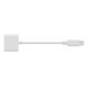 Εικόνα της Adapter Lamtech Lightning Male to 2x Lightning Female White LAM020731