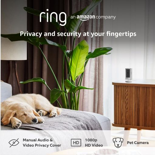 Εικόνα της Indoor Wirelless IP Camera Amazon Ring (2nd Gen) FHD B0B6GKHS2S
