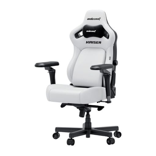 Εικόνα της Gaming Chair Anda Seat Kaiser 4 V2 XL Premium PVC Leather Cloudy White AD12YDDC-XLL-20-W-PV/C-03