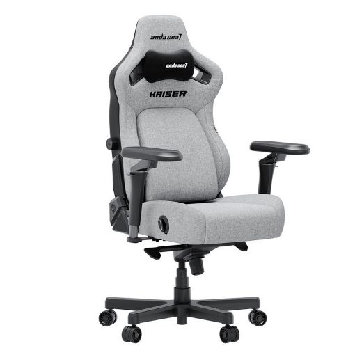 Εικόνα της Gaming Chair Anda Seat Kaiser 4 V2 XL Linen Fabric Ash Gray AD12YDDC-XLL-20-G-CF-03