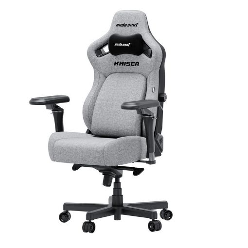 Εικόνα της Gaming Chair Anda Seat Kaiser 4 V2 XL Linen Fabric Ash Gray AD12YDDC-XLL-20-G-CF-03