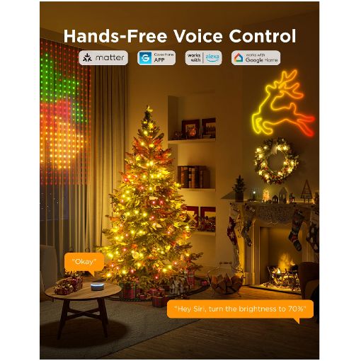 Εικόνα της Govee Christmas String Lights 2S 20m H80C4