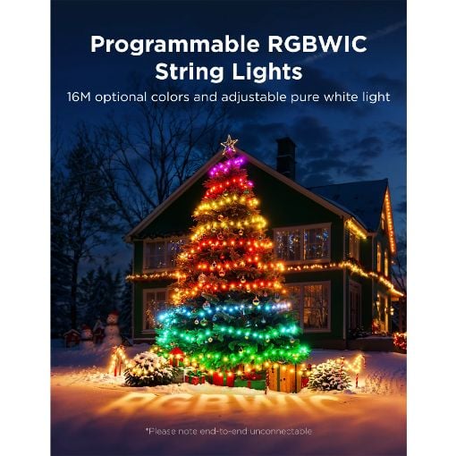 Εικόνα της Govee Christmas String Lights 2S 20m H80C4