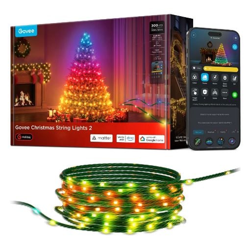 Εικόνα της Govee Christmas String Lights 2S 20m H80C4