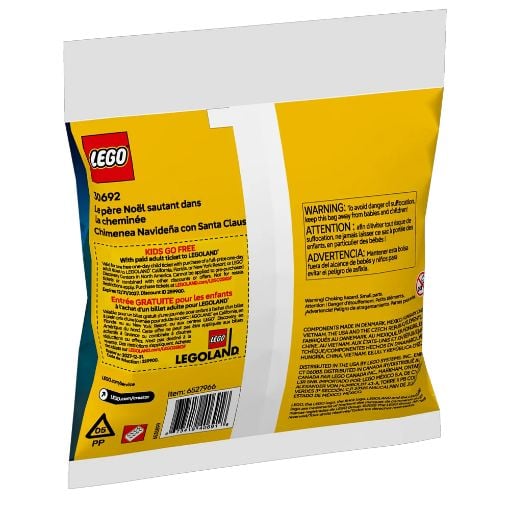 Εικόνα της LEGO Creator: Santa Claus in the Chimney (Polybag) 30692
