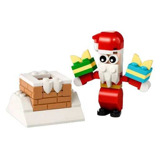 Εικόνα της LEGO Creator: Santa Claus in the Chimney (Polybag) 30692