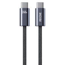 Εικόνα της Καλώδιο WK USB-C to USB-C 240W 1m Black WDC-23