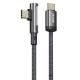 Εικόνα της Καλώδιο WK USB-C to USB-C 65W 1m Black WDC-43