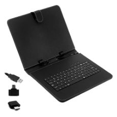 Εικόνα της Θήκη Tablet Lamtech 10.1-10.4" με Πληκτρολόγιο και 3 Θύρες USB Black LAM021912