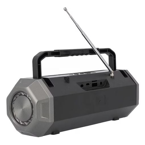 Εικόνα της Ηχείο Lamtech Bluetooth με Ραδιόφωνο 12W Black LAM023152