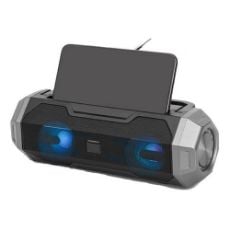 Εικόνα της Ηχείο Lamtech Bluetooth 12W με Ραδιόφωνο Black LAM023152
