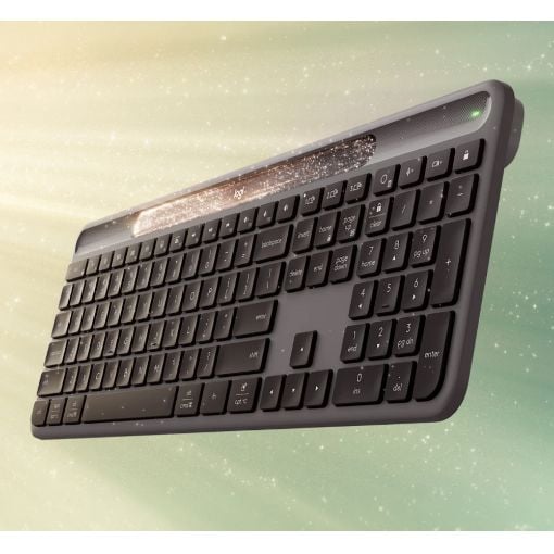 Εικόνα της Πληκτρολόγιο Logitech K980 Signature Slim Solar+ Wireless Graphite (US) 920-013764