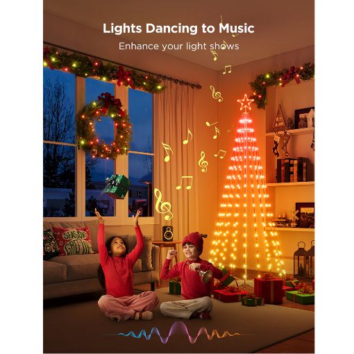 Εικόνα της Govee Cone Tree Lights H6840