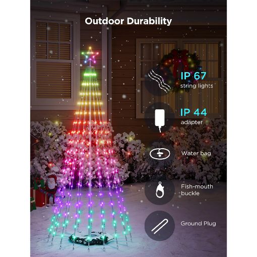Εικόνα της Govee Cone Tree Lights H6840