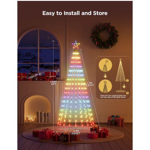 Εικόνα της Govee Cone Tree Lights H6840