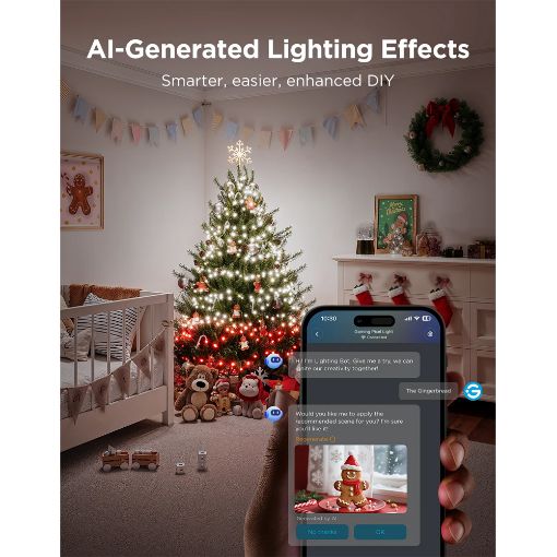 Εικόνα της Govee Christmas Sparkle String Lights 20m H6870