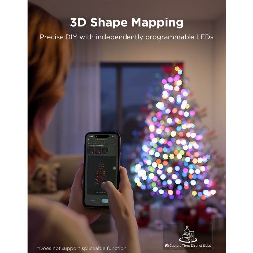 Εικόνα της Govee Christmas Sparkle String Lights 20m H6870