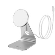 Εικόνα της Ασύρματος Φορτιστής Vention Stand MagSafe 15W Silver FGHIF