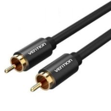 Εικόνα της Καλώδιο Vention Aluminum Alloy Type RCA M/M 1.5m Black VAB-R09-B150