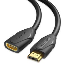 Εικόνα της Καλώδιο Επέκτασης Vention HDMI Male to HDMI Female 1.5m Black VAA-B06-B150
