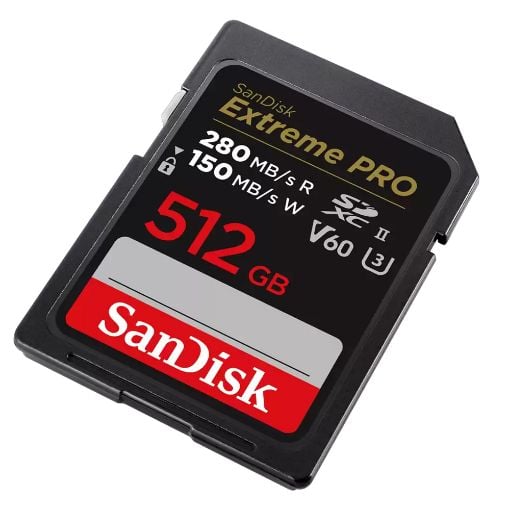 Εικόνα της Κάρτα Μνήμης SDXC SanDisk Extreme Pro 512GB U3 V60 UHS-II SDSDXEP-512G-GN4IN