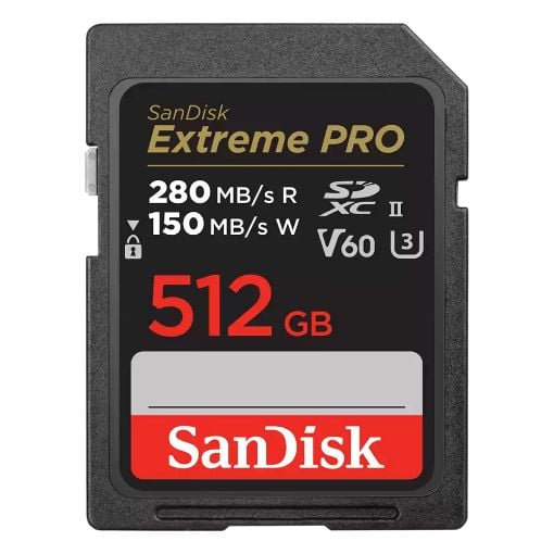 Εικόνα της Κάρτα Μνήμης SDXC SanDisk Extreme Pro 512GB U3 V60 UHS-II SDSDXEP-512G-GN4IN