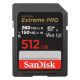 Εικόνα της Κάρτα Μνήμης SDXC SanDisk Extreme Pro 512GB U3 V60 UHS-II SDSDXEP-512G-GN4IN