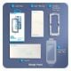 Εικόνα της Tempered Glass Vention for iPhone 15 Pro KUMTCA-30