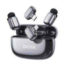 Εικόνα της Boya Mini 2 USB-C & Lightning 2mics & Charging Box Space Grey