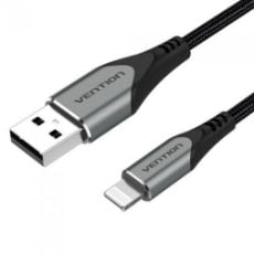 Εικόνα της Καλώδιο Vention USB-A Male to Lightning Male 0.5m Gray LABHD