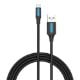 Εικόνα της Καλώδιο Vention USB-A to Micro USB-B 0.5m Black COLBD