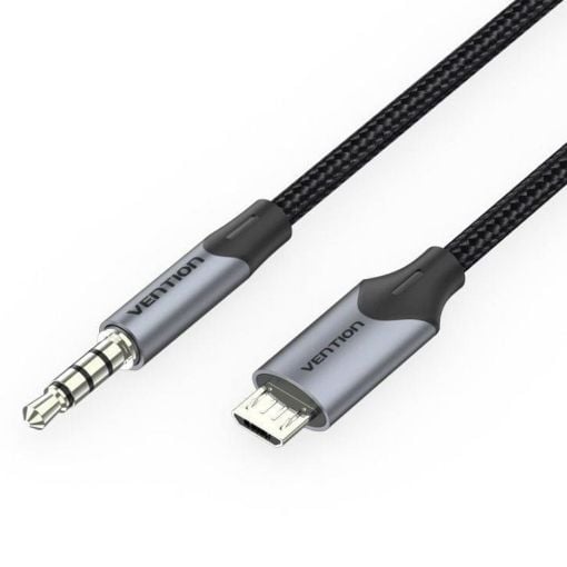 Εικόνα της Καλώδιο Vention Micro USB to 3.5mm 1m Black BDGBF