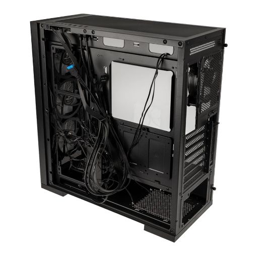 Εικόνα της Kolink Unity Meshbay ARGB Tempered Glass with 4 Pre-Installed Fans & Controller Black PGW-CH-KOL-120