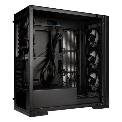 Εικόνα της Kolink Unity Meshbay ARGB Tempered Glass with 4 Pre-Installed Fans & Controller Black PGW-CH-KOL-120