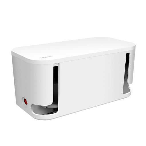 Εικόνα της Πολύπριζο Logilink 5 Θέσεων με 2x USB-A & 1x USB-C και Κουτί Οργάνωσης Καλωδίων Λευκό LPS281U