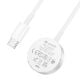 Εικόνα της Lamtech IWatch Metal Charger USB-C 1.2m White LAM023671