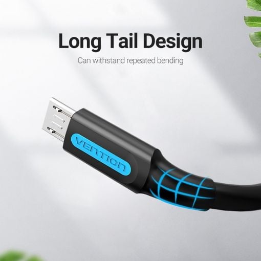 Εικόνα της Καλώδιο Vention USB-A to Micro USB-B 3m Black COLBI