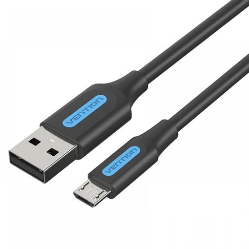 Εικόνα της Καλώδιο Vention USB-A to Micro USB-B 3m Black COLBI