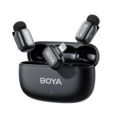 Εικόνα της Boya Mini 2 Lightning 2mics & Charging Box Black