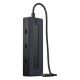 Εικόνα της USB Hub HP 4-Port USB-C 4K Black 6G842AA