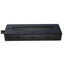 Εικόνα της USB Hub HP 4-Port USB-C 4K Black 6G842AA
